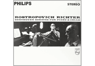 Rostropovich Richter Beethoven Sonatas For Piano Cello